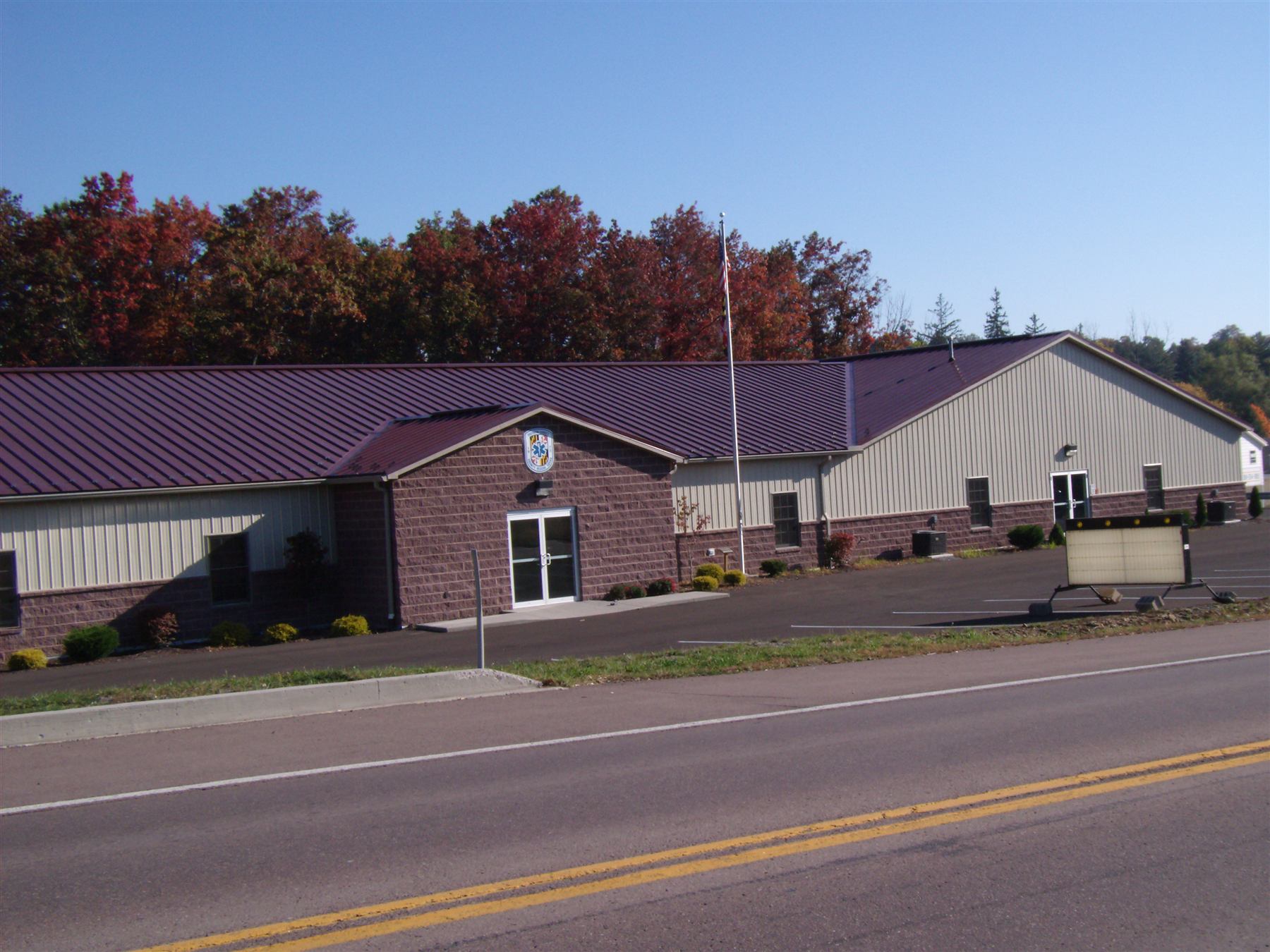 Southern Garrett Co. Rescue Squad building, second view