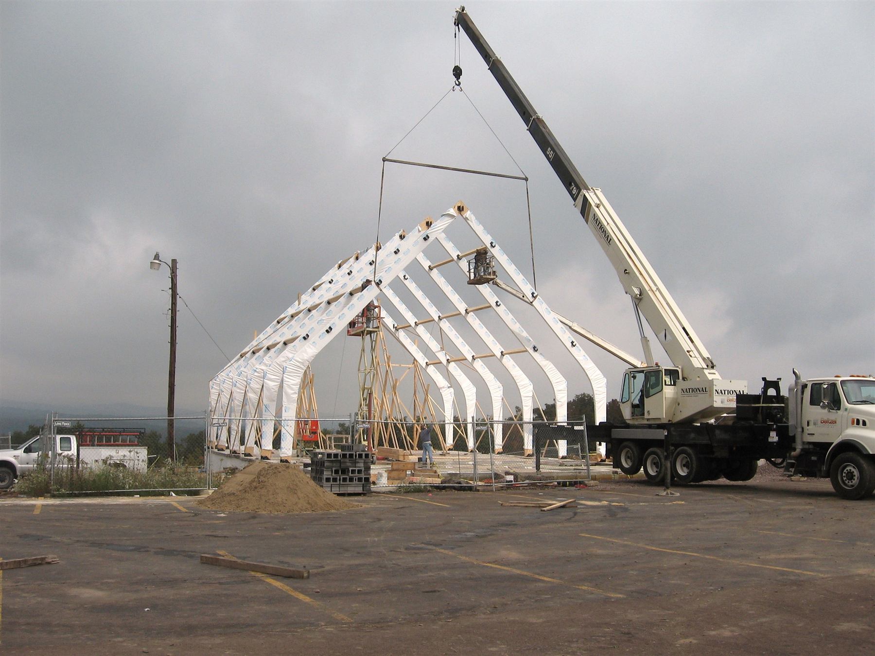 St. Ann Church under construction